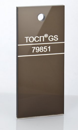 Оргстекло ТОСП GS (Россия) тёмно-бронзовый прозрачный - 79851